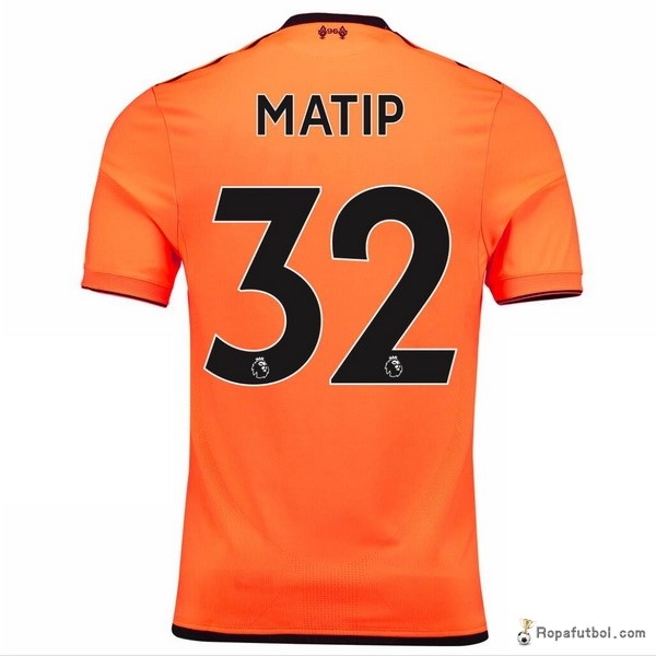 Camiseta Liverpool Replica Tercera Ropa Matip 2017/18